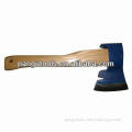 Cast Axe with Nail Puller and Wooden Handle